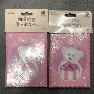 Boyd’s bears thank you bday cards